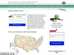 Sites similar to attorneylawyerlist.com