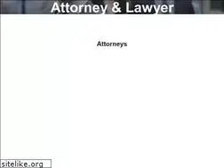 Sites similar to attorneylawyernearme.com