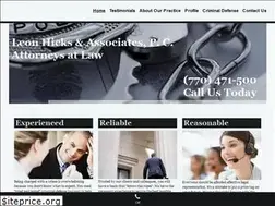 Sites similar to attorneyleonhicks.com