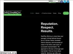 Sites similar to attorneymcinroy.com