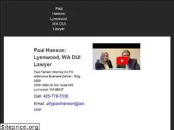 Sites similar to attorneypaulhanson.com