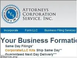 Sites similar to attorneyscorpservice.com