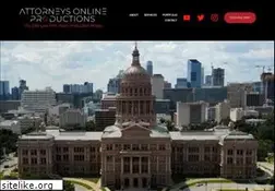 Sites similar to attorneysonlineinc.com