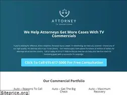 Sites similar to attorneytvadvertising.com