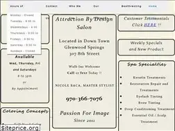 Sites similar to attractionbydesignsalon.com