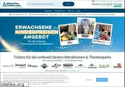 Sites similar to attractionticketsdirect.de