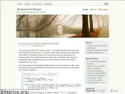 Sites similar to attractivechaos.wordpress.com