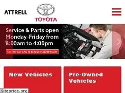 Sites similar to attrelltoyota.com