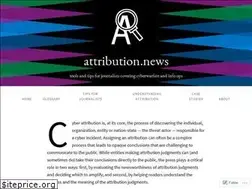 Sites similar to attribution.news