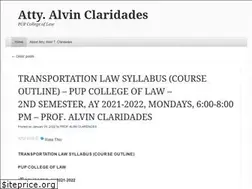 Sites similar to attyalvinclaridades.wordpress.com
