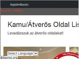 Sites similar to atveros-oldalak.com