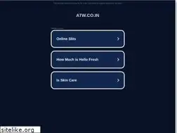Sites similar to atw.co.in