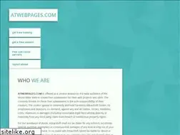 Sites similar to atwebpages.com