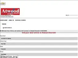 Sites similar to atwoodchevrolet.com