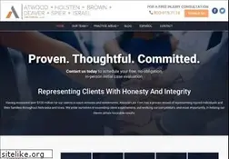 Sites similar to atwoodlawyers.com