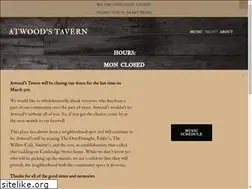 Sites similar to atwoodstavern.com