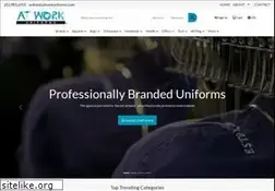 Sites similar to atworkuniforms.com