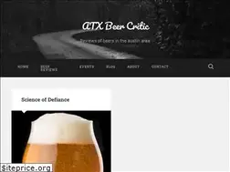 Sites similar to atxbeercritic.com