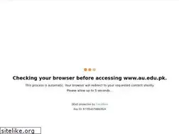 Sites similar to au.edu.pk