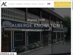Sites similar to aubergeknowlton.com