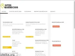 Sites similar to aubergesquebec.org