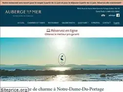 Sites similar to aubergesurmer.ca