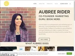 Sites similar to aubreerider.com