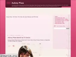 Sites similar to aubrey-plaza.blogspot.com