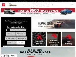 Sites similar to aubreyalexandertoyota.com