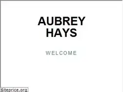 Sites similar to aubreyhays.net