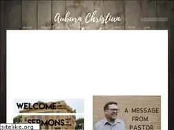 Sites similar to auburnchristian.org
