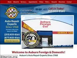 Sites similar to auburnforeigncar.com