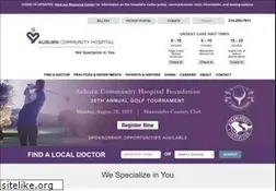 Sites similar to auburnhospital.org