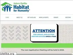 Sites similar to auburnopelikahabitat.org