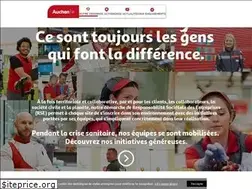 Sites similar to auchan-agit.fr