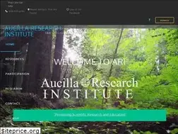 Sites similar to aucillaresearchinstitute.org