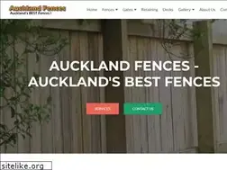 Sites similar to aucklandfences.co.nz