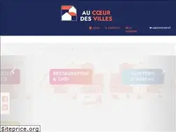 Sites similar to aucoeurdesvilles.fr