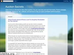 Sites similar to auction-secrets.blogspot.com