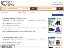 Sites similar to auction.lotsofauctions.com