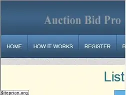 Sites similar to auctionbidpro.com