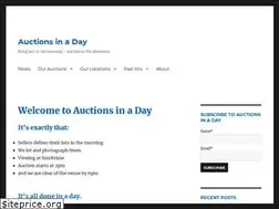 Sites similar to auctionsinaday.co.uk