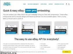 Sites similar to auctionwidgets.com