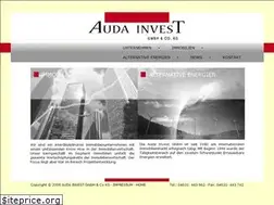 Sites similar to auda-invest.de