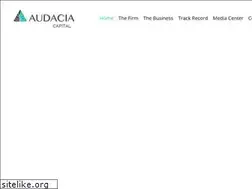 Sites similar to audaciacapital.com