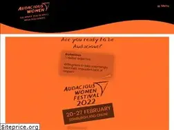 Sites similar to audaciouswomen.scot