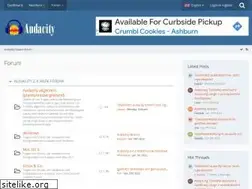 Sites similar to audacity-forum.de