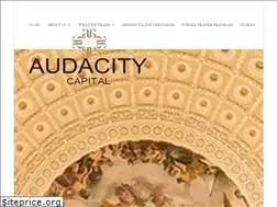 Sites similar to audacitycapital.co.uk