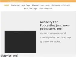 Sites similar to audacityforpodcasting.com