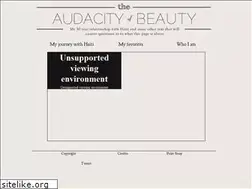Sites similar to audacityofbeauty.com
